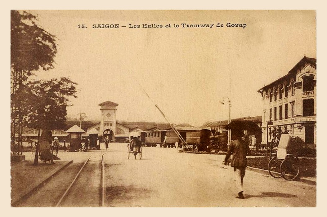 Hệ thống xe lửa công cộng tramway ở Sài Gòn thời Pháp