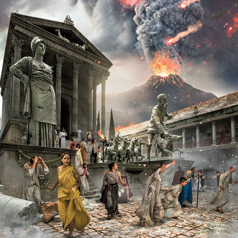 Vì đâu kinh đô tửu sắc Pompeii bị diệt vong chỉ trong một ngày?